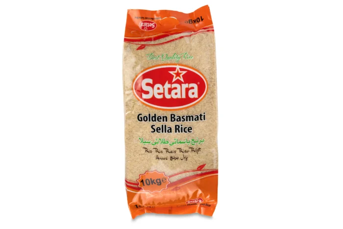 Setara Golden Basmati Sella rice (5kg) - Image 1
