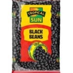 Tropical sun black beans