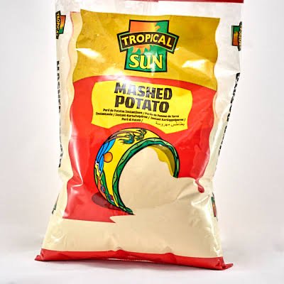 Tropical sun Mashed potatoes